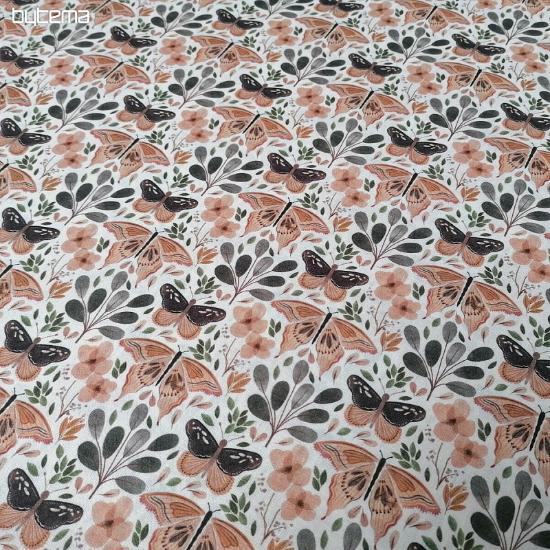 Tissu coton PAPILLONS