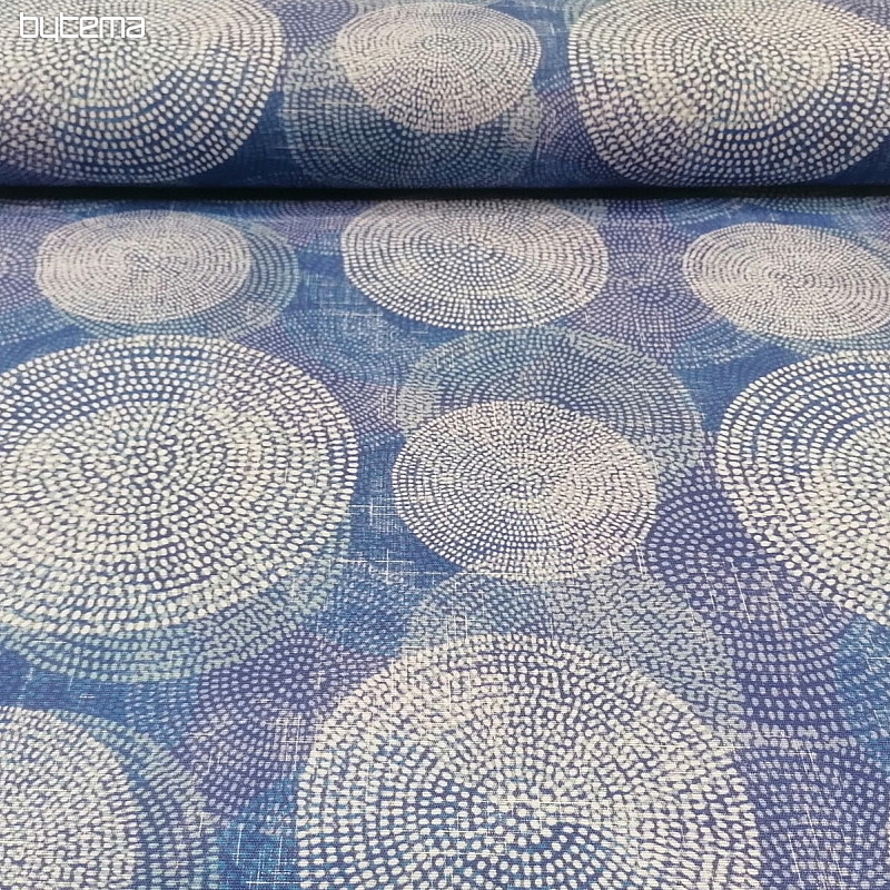 Tissu déco Mikala cercles