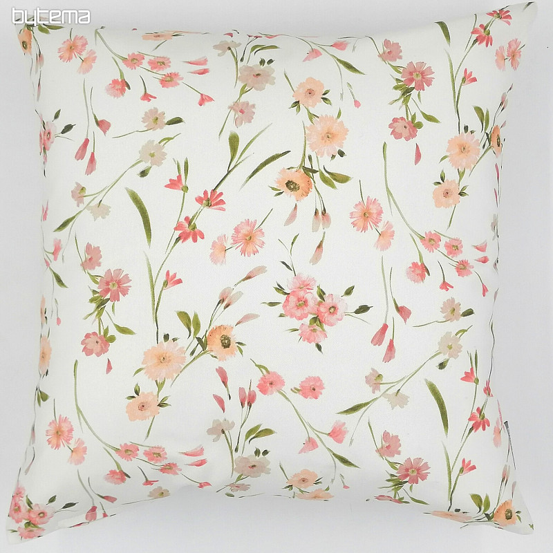 Housse de coussin Twister jardins C25 rose