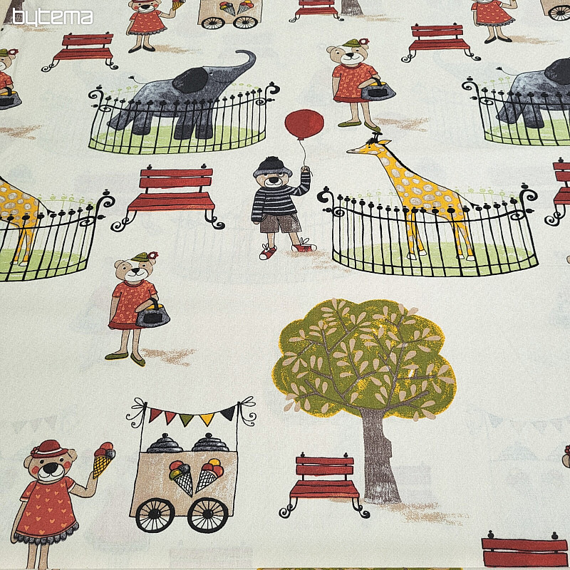 Tissu en coton pour enfants PARK