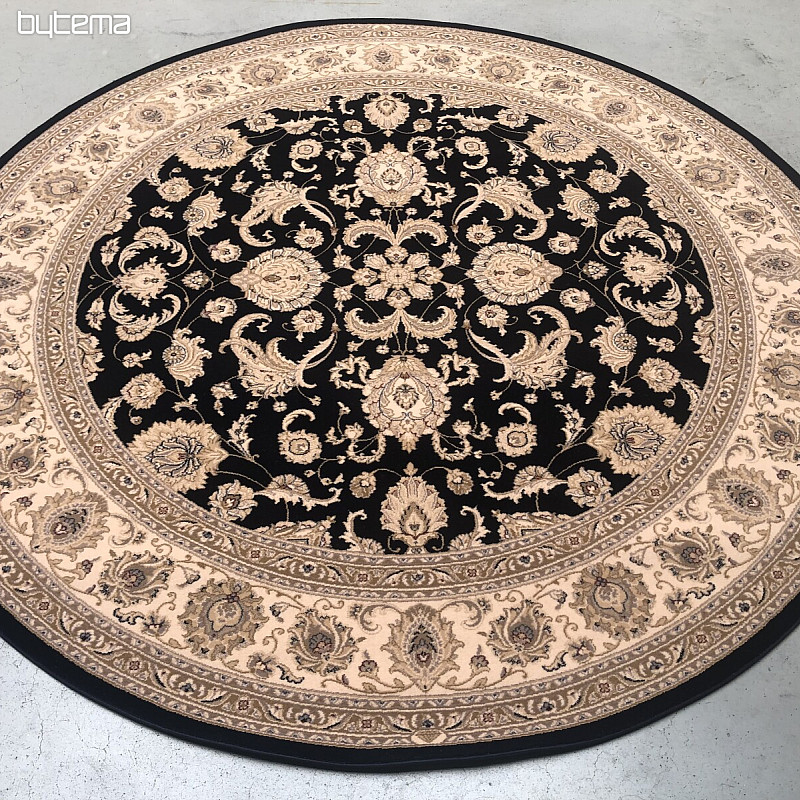 Tapis classique rond en laine DIAMOND 7253/500