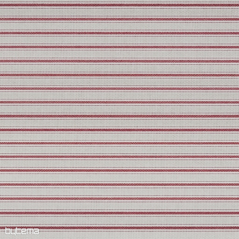 Tissu de décoration Rayures Iris - bordeaux 65