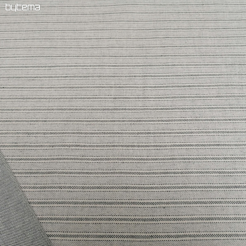 Tissu déco Rayures Iris - gris 72