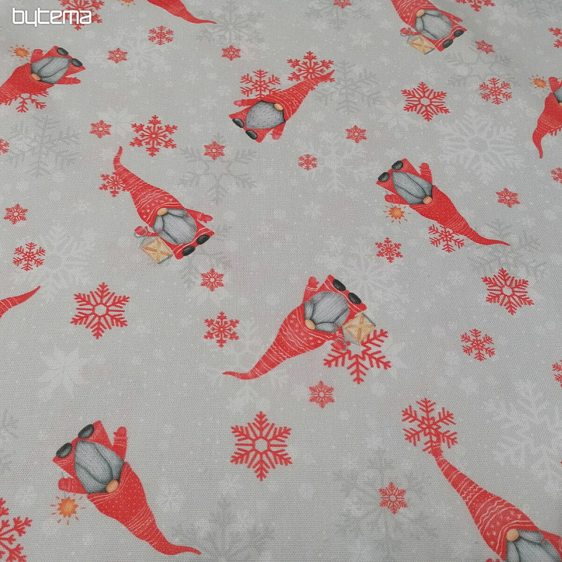 Tissu de décoration de Noël Elfes