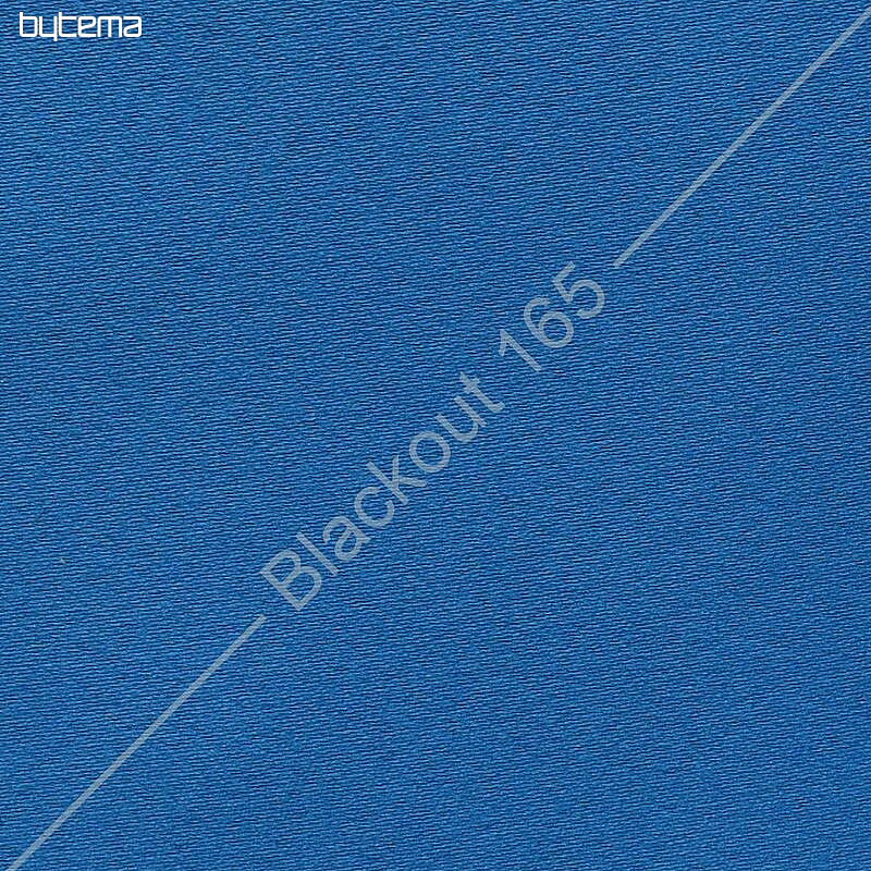 Tissu décoratif BLACKOUT pour rideaux bleu 165