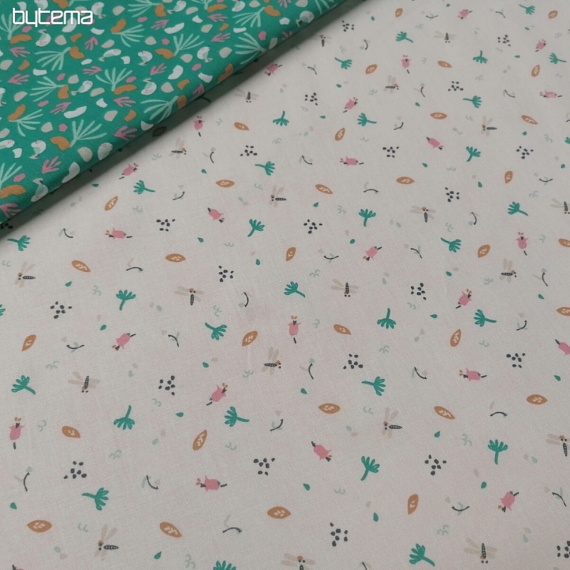 Tissu coton Jeiade blanc