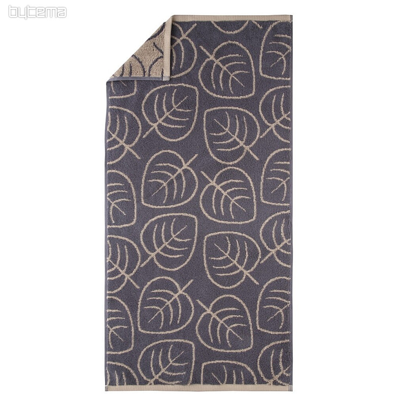Serviette et drap de bain luxe LINA nougat