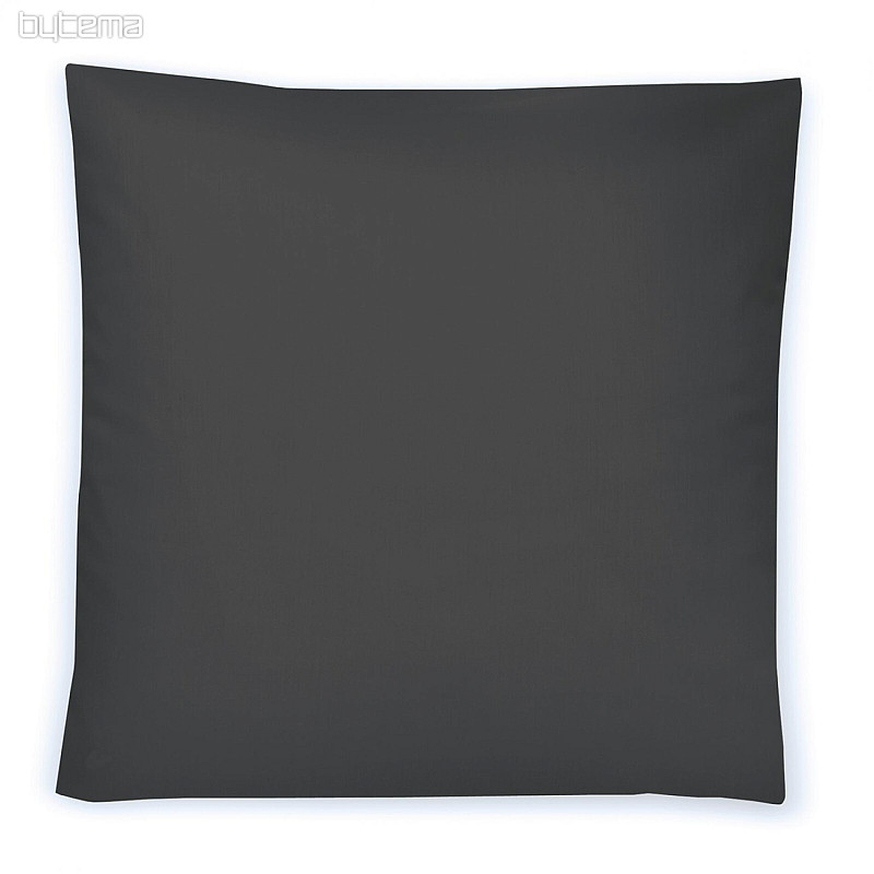 Taie d&#39;oreiller satin - anthracite 13