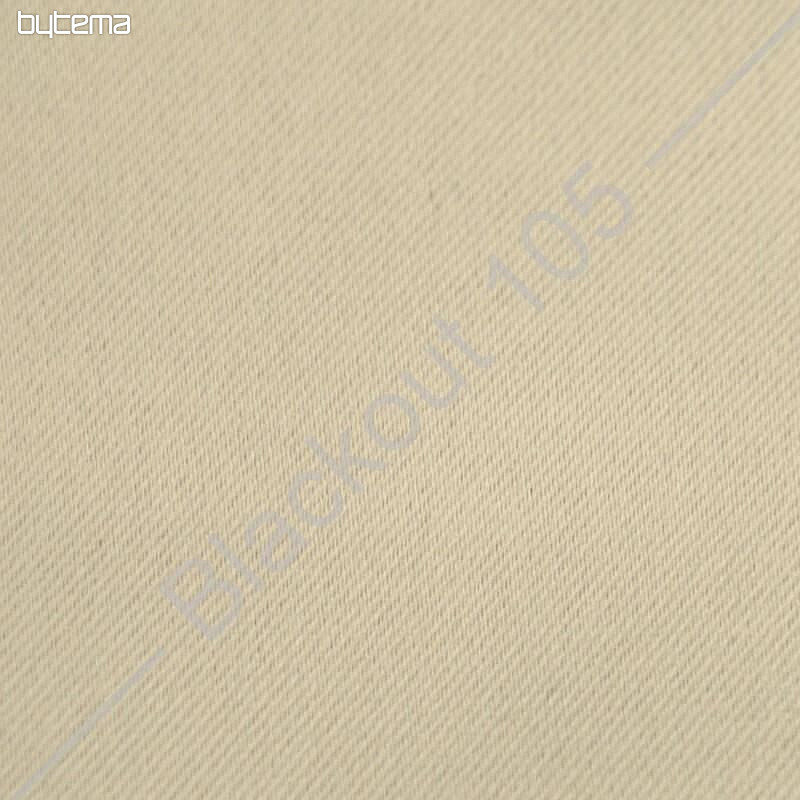 Tissu décoratif BLACKOUT pour rideaux beige 105