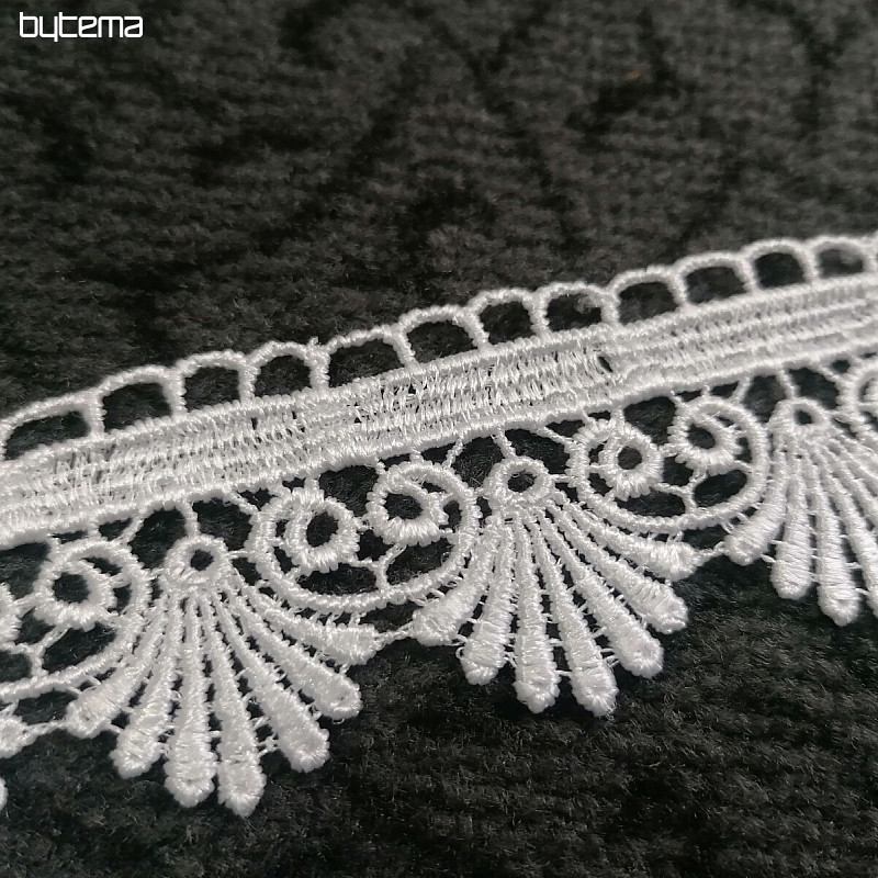 Dentelle 5541/01- 4 cm blanc