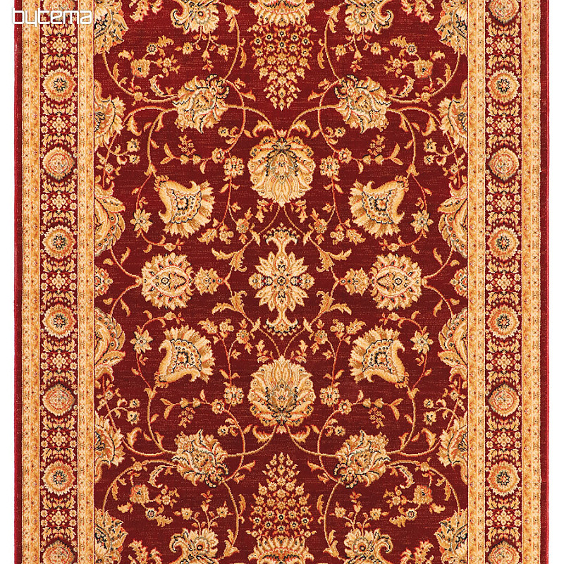 Tapis de luxe en laine JENEEN 520 bordeaux
