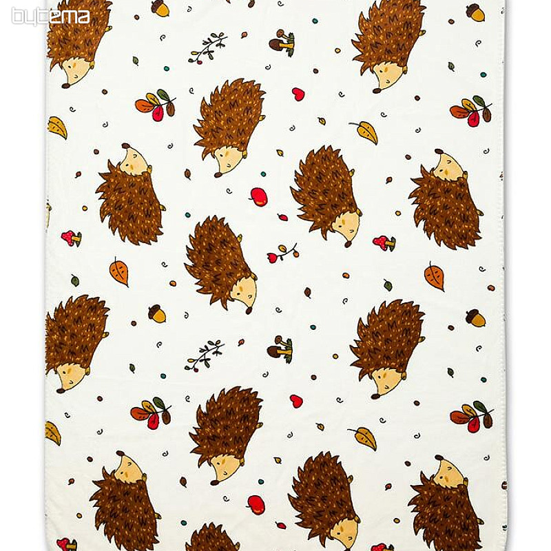 Couverture enfant MOUTON dans un coffret cadeau - HÉRISSON