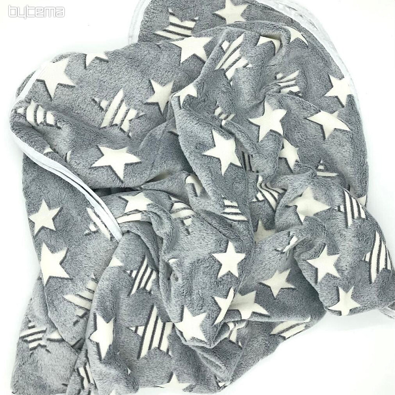 Couverture enfant SHINY gris