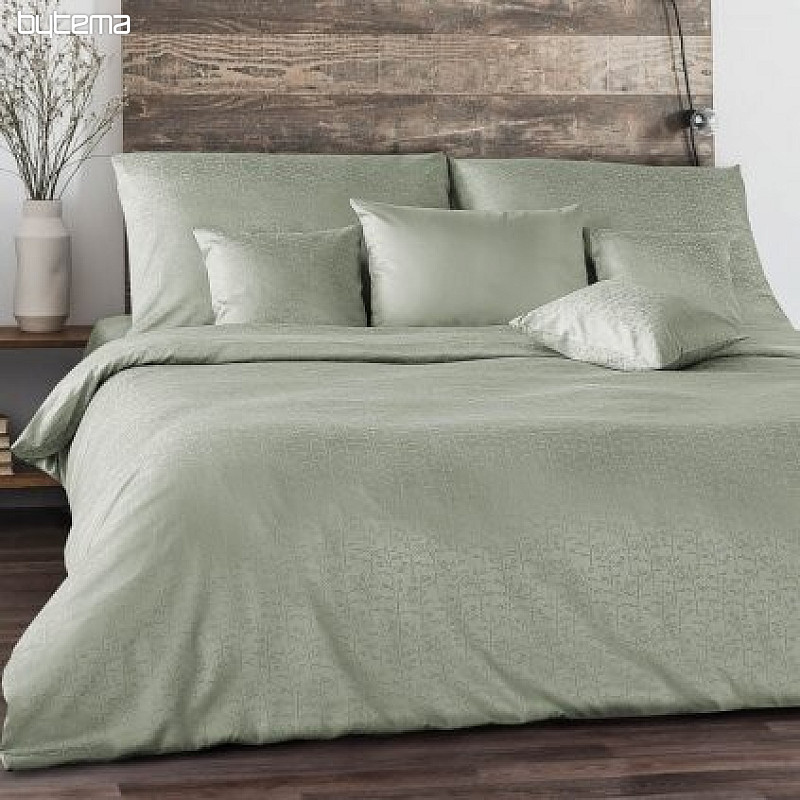 LITERIE DE LUXE Rêves de bambou gris-vert