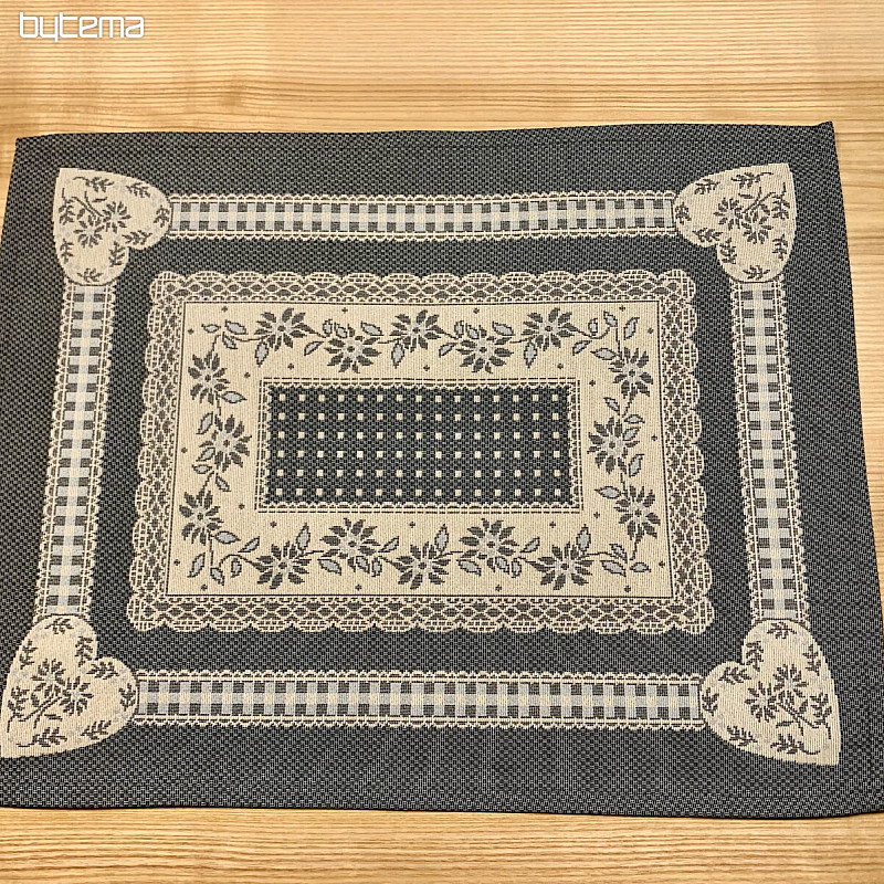 Sets de table COUNTRY ROOM gris