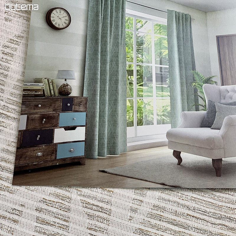 Rideau fini VANESSA beige 245x146 cm