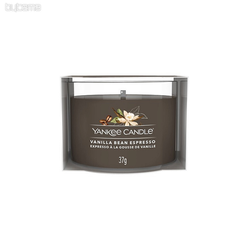 bougie YANKEE CANDLE parfum VANILLA GEAN ESPRESSO IN GLASS 37 g