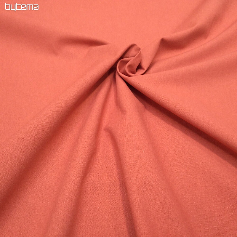 Tissu coton UNI PAPRIKA