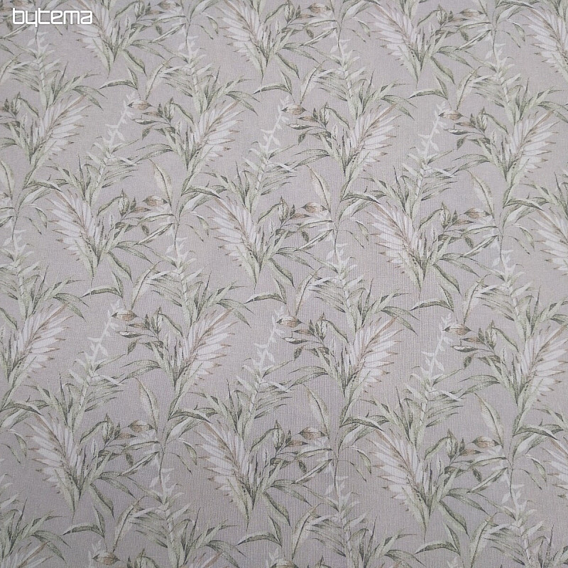 Tissu déco FEUILLES CHANEL