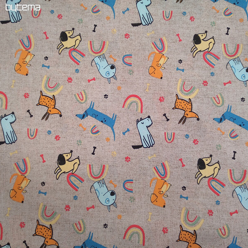 Tissu décoratif DOG&#39;S DREAM