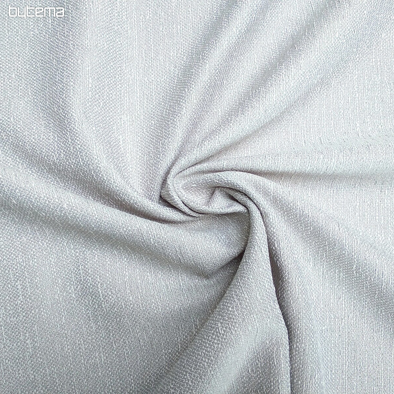 Tissu déco GLEN gris clair