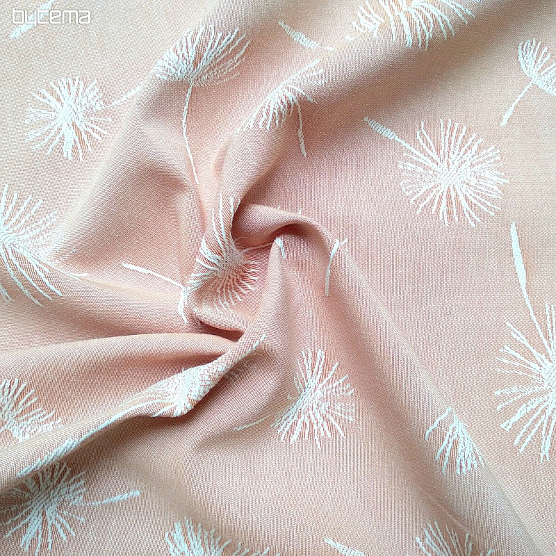 Tissu déco FRESH saumon