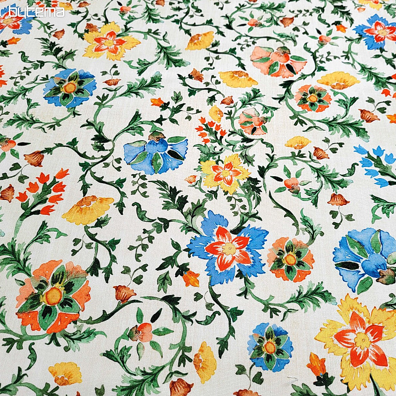 Tissu déco Jonquilles