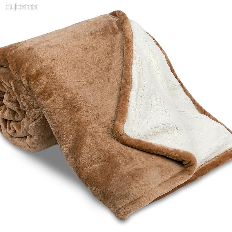 Couverture Ovečka lisse CHOCOLAT