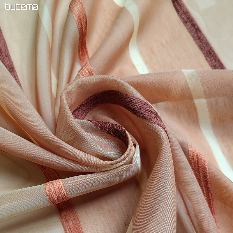 Tissu déco à rayures