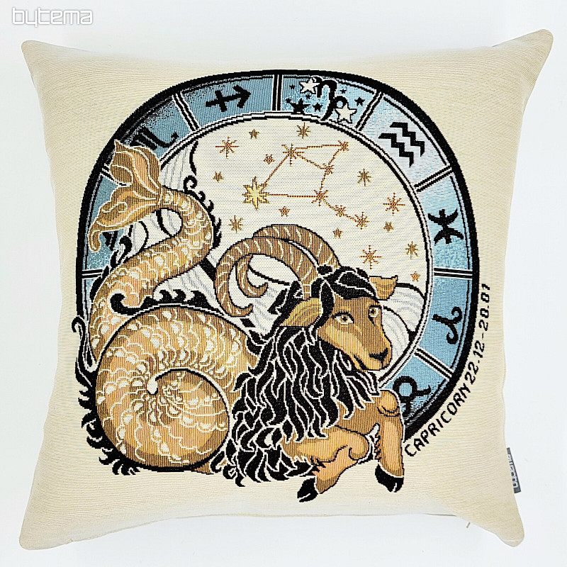 Housse de coussin Gobelin CAPRICORNE