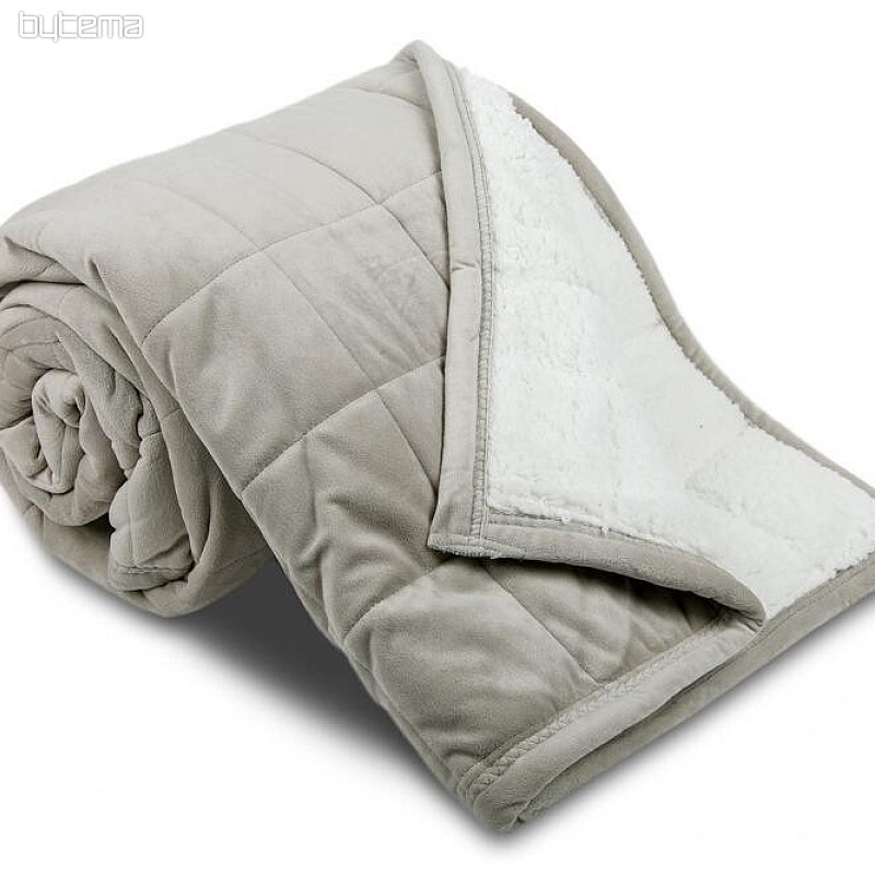 couette Mouton matelassé EXTRA SOFT ST. GRIS