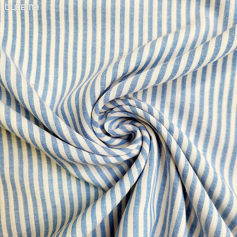 Tissu décoratif RAYTIS BLEU BLEU