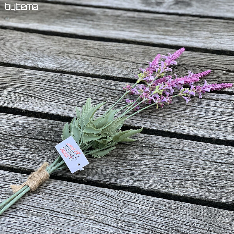 Bouquet de lavande de jardin 46 cm rose