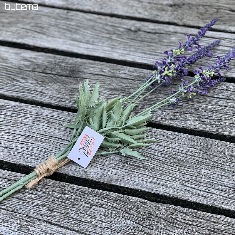 Bouquet de lavande de jardin 46 cm violet