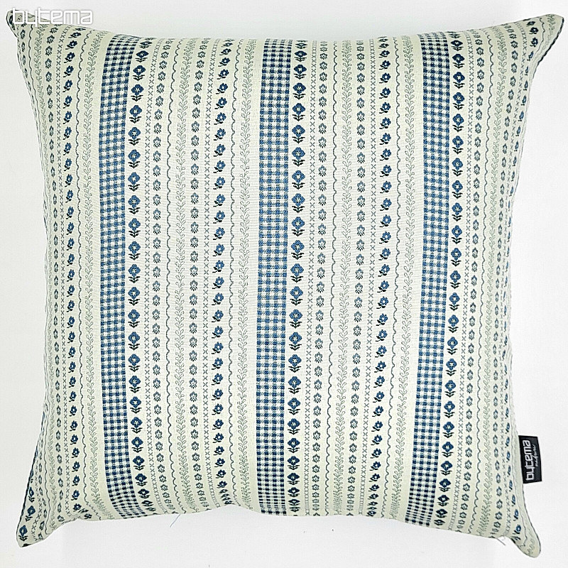 Housse de coussin TOSCANA RIGA STRIPE bleu