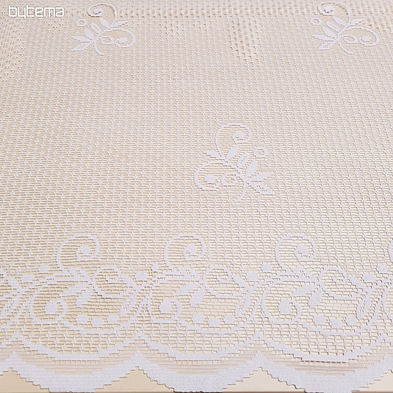 Rideau jacquard V 215 blanc
