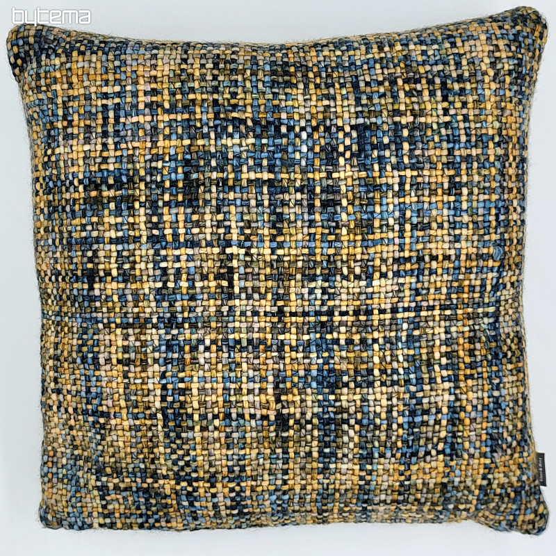 Coussin décoratif de luxe YARA BLEU