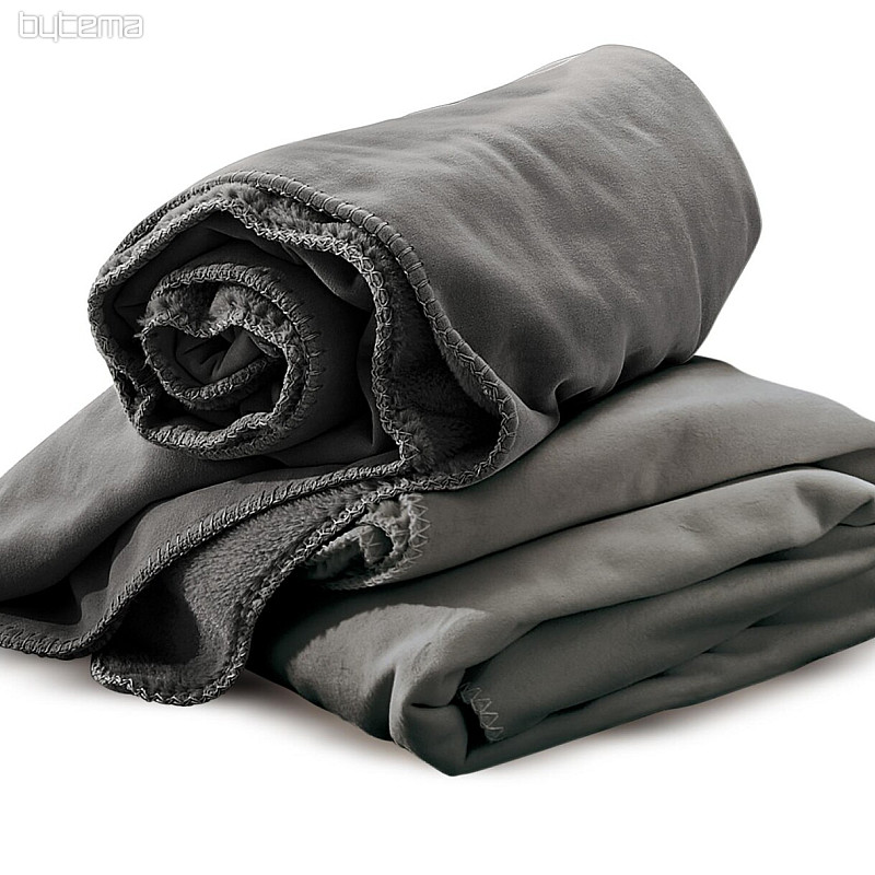 Couverture microfibre IRISETTE GRAFIT