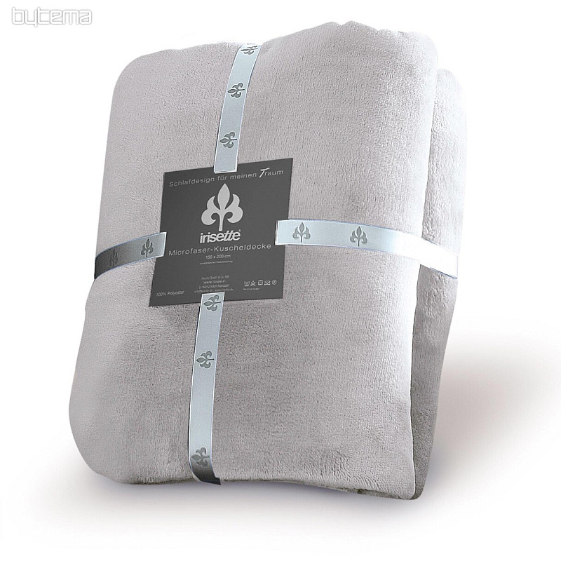 Couverture douce RELAX 15 PLATINE