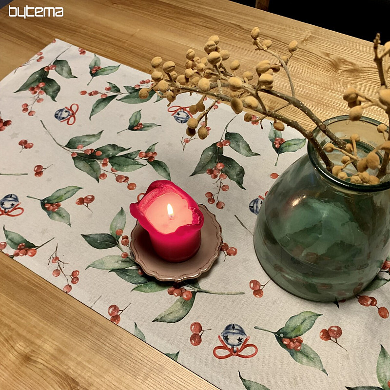 Nappe et écharpe de Noël CESMÍN VELKÁ