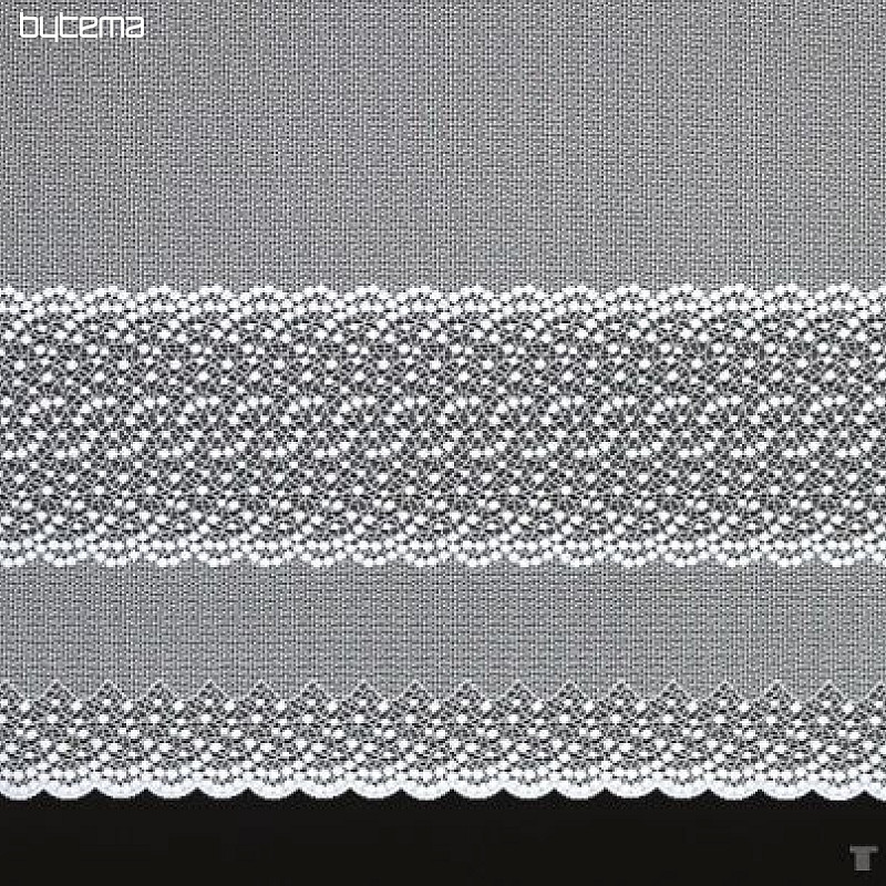Rideau Jacquard A3891 blanc