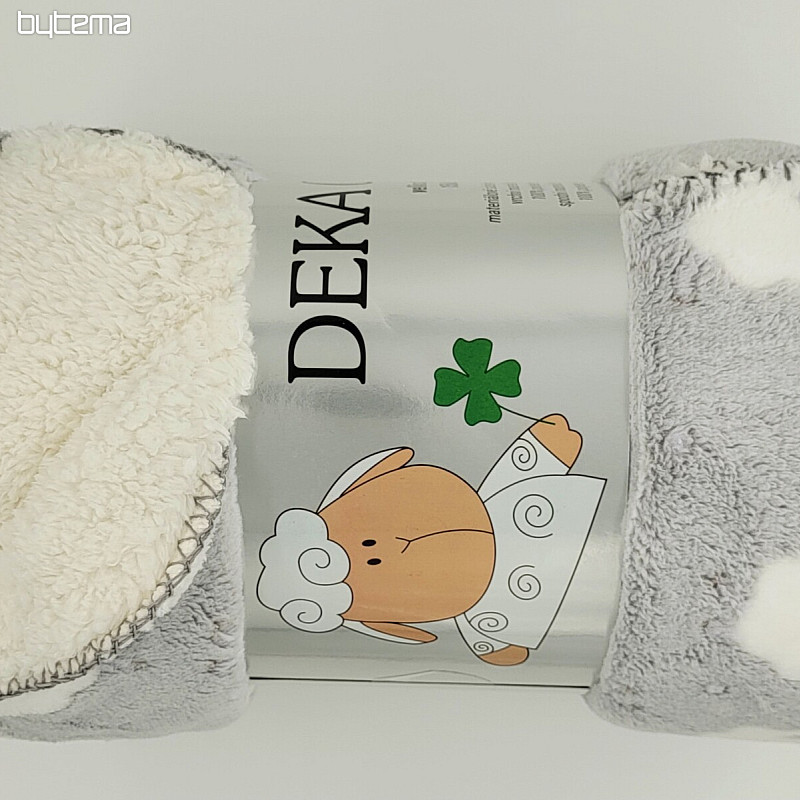 Couverture enfant Ovečka gris clair