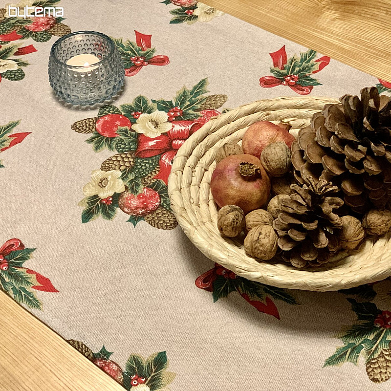Nappe de Noël FOLK CHRISTMAS