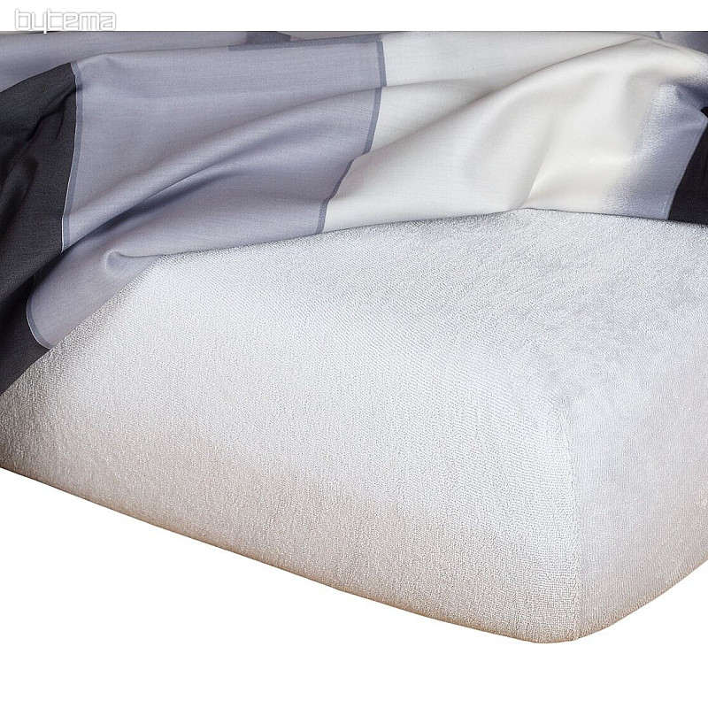 Drap éponge couleur ARGENT