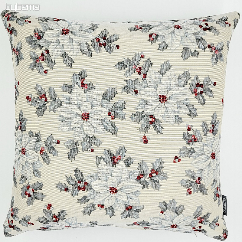 Housse de tapisserie de Noël ÉTOILE DE NOËL argent