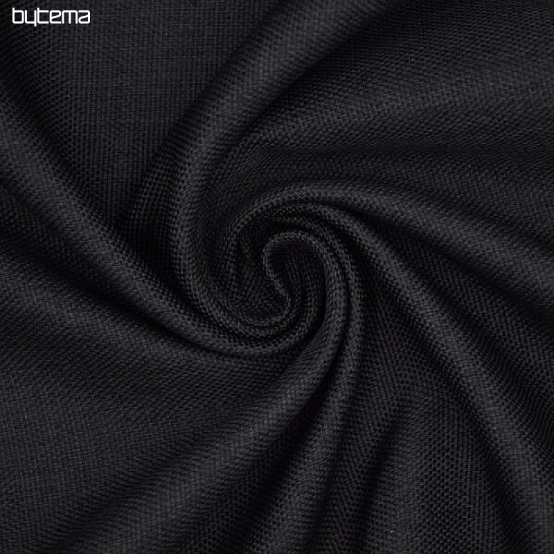 Tissu décoratif design GERSTER DIM OUT 77005 NOIR