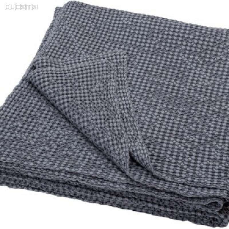 Couverture en coton VIGO GRIS