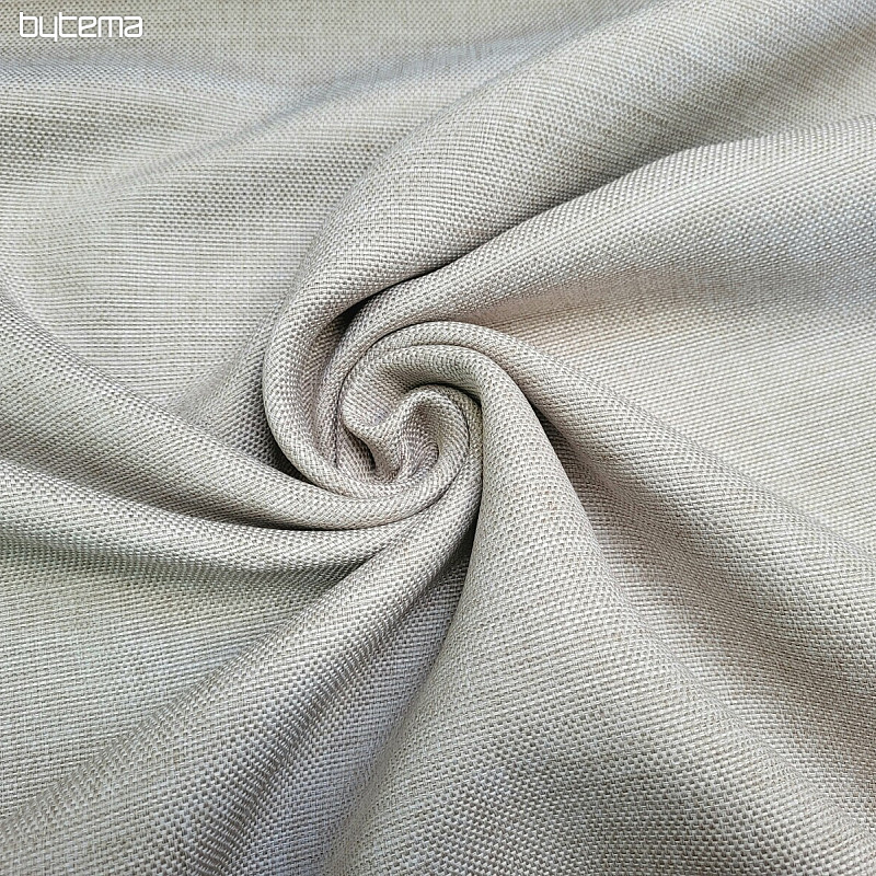 Tissu déco design GERSTER DIM OUT 77005/840 GRIS BEIGE