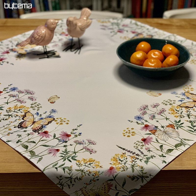 Nappe et écharpe PAPILLONS DES PRÉS