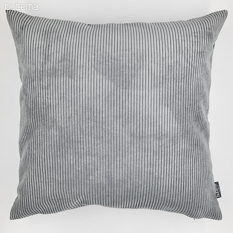 Housse de coussin déco DARVEN GRIS